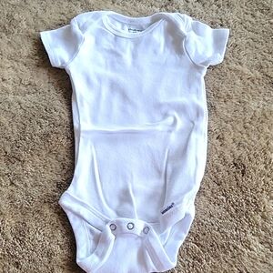 1 White Bodysuit/Onesie